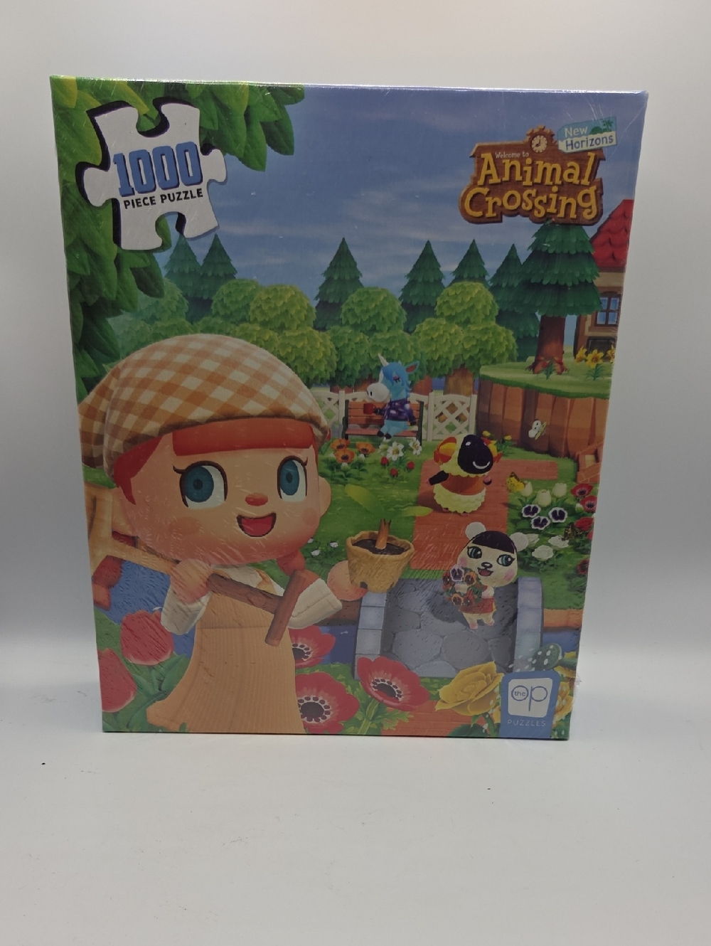 Animal Crossing: New Horizons 1000-Piece Puzzle - Colorful Village Scene Nwt